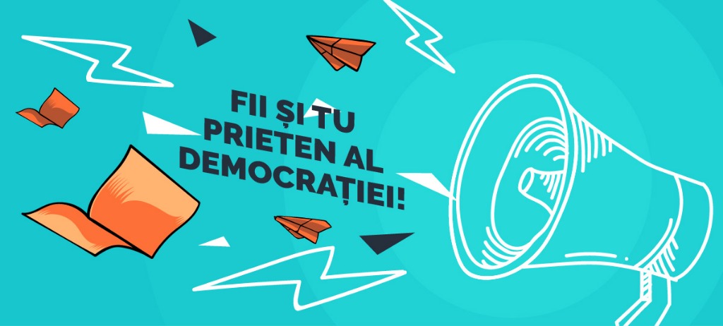 Acțiune CCR: Fii și tu “prieten al democrației”