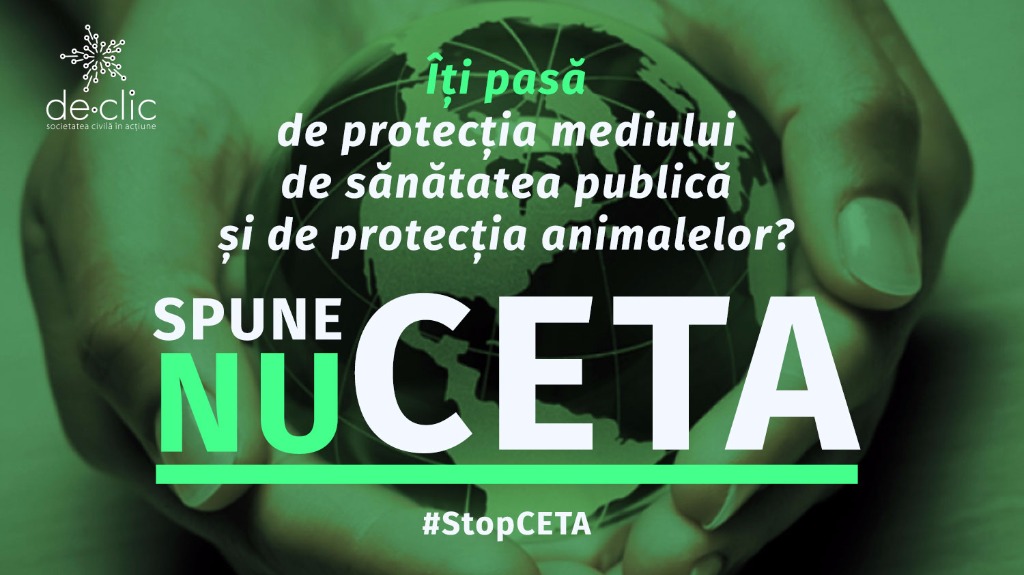Apel de susținere a Opiniei comisiei de mediu a Parlamentului European privind CETA