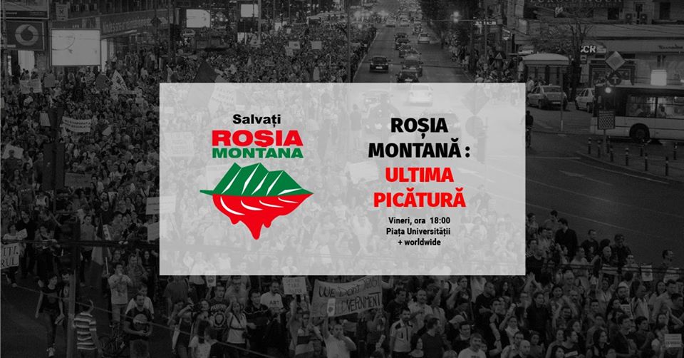 Noi proteste pentru Roșia Montană, după ce Guvernul României a blocat dosarul UNESCO