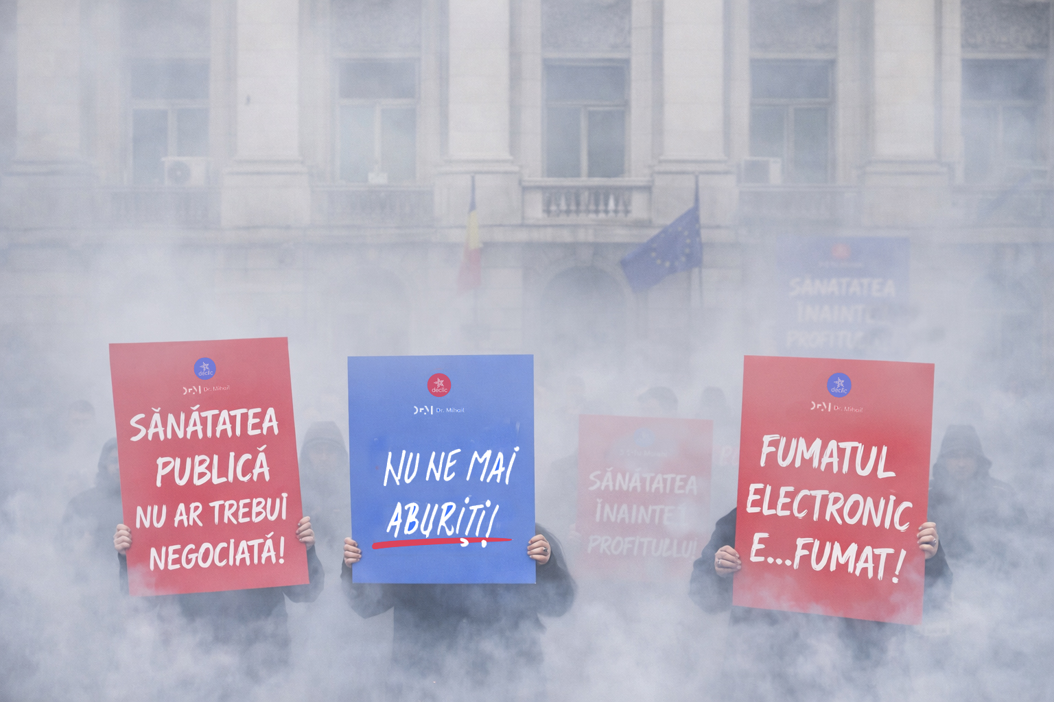 Fără fumat electronic în interior – hai cu noi la ministerul Sănătății