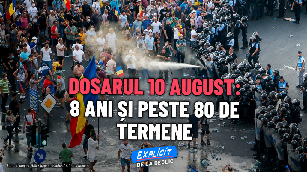 Explicit de la Declic. 10 august: adevărul nu se prescrie